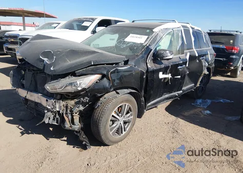 2017 Infiniti Qx60 from USA, damaged, VIN 5N1DL0MN2HC521841